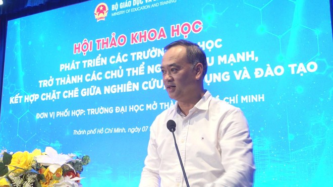 Bộ Giáo dục và Đào tạo định hướng phát triển các trường đại học trở thành “đầu tàu” nghiên cứu- Ảnh 2. Bộ Giáo dục và Đào tạo định hướng phát triển các trường đại học trở thành “đầu tàu” nghiên cứu- Ảnh 2.