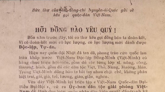 Lời hiệu triệu toàn dân trong mùa thu lịch sử - Ảnh 1.