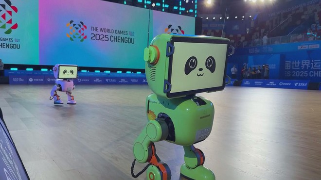 Trung Quốc: Thử nghiệm robot phụ trách giải trí tại World Games 2025 - Ảnh 4.