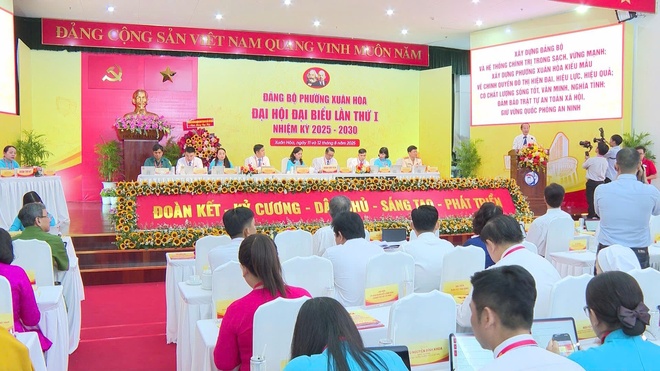 ĐẠI HỘI ĐẢNG BỘ PHƯỜNG XUÂN HÒA 2025 – 2030 THÀNH CÔNG TỐT ĐẸP - Ảnh 3.