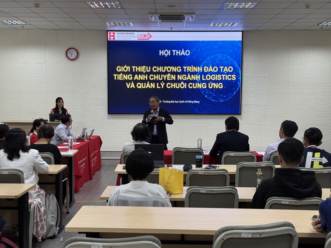 Đào tạo Logistics hoàn toàn bằng tiếng Anh: Kỳ vọng "đón đầu" kỷ nguyên mới của Đại học Hồng Bàng - Ảnh 4.