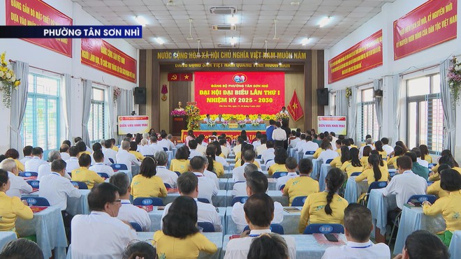 Đại hội đại biểu Đảng bộ phường Tân Sơn Nhì lần I, nhiệm kỳ 2025-2030- Ảnh 1.