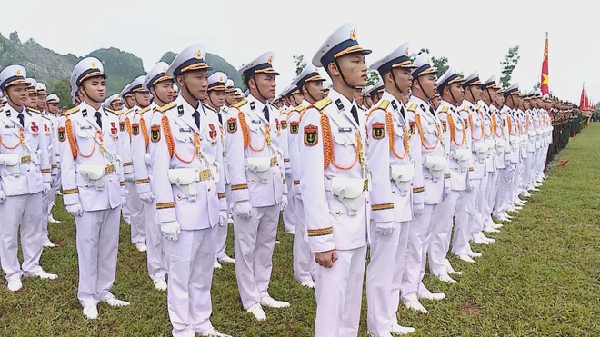 Vượt mưa lớn, hơn 16.000 chiến sĩ tổng hợp luyện diễu binh, diễu hành A80- Ảnh 7.