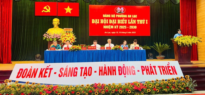 Đại hội đại biểu Đảng bộ phường An Lạc lần thứ I, nhiệm kỳ 2025-2030- Ảnh 3.