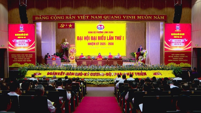 Đại hội đại biểu Đảng bộ phường Linh Xuân, TP.HCM lần thứ I, nhiệm kỳ 2025 - 2030 - Ảnh 3.