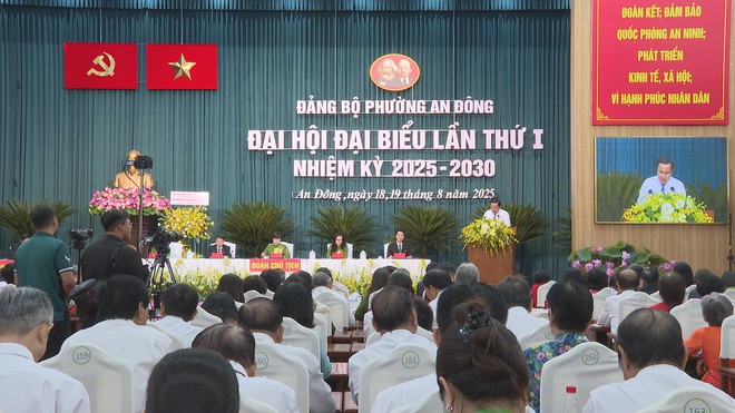 Đại hội Đảng bộ phường An Đông lần thứ 1: Khởi đầu cho nhiệm kỳ đột phá 2025-2030 - Ảnh 4.