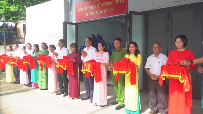 Khánh thành và công bố các công trình chào mừng Đại hội Đảng bộ phường Tăng Nhơn Phú - Ảnh 1.