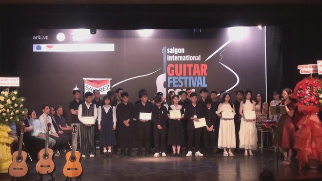 Liên hoan Guitar Quốc tế Sài Gòn 2025: Nơi hội tụ và vinh danh những tài năng trẻ - Ảnh 4.