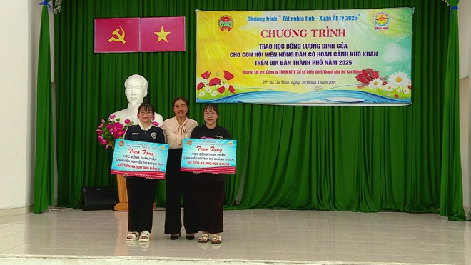 Học bổng Lương Định Của tiếp sức cho 125 học sinh xã Bình Khánh - Ảnh 5.