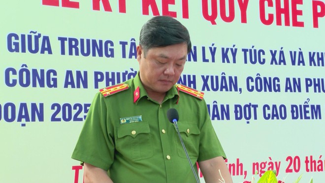 Ký kết quy chế phối hợp đảm bảo an ninh trật tự khu đô thị đại học quốc gia TP.HCM - Ảnh 1.