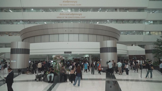 Thái Lan: Bà Paetongtarn Shinawatra dự phiên điều trần - Ảnh 1.