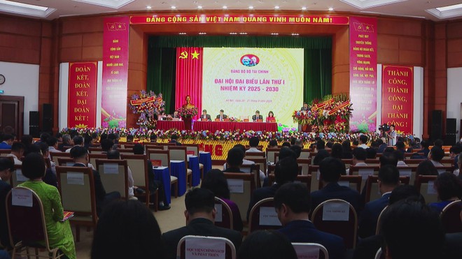Đại hội đại biểu Đảng bộ Bộ Tài chính lần thứ I, nhiệm kỳ 2025 - 2030 - Ảnh 2.