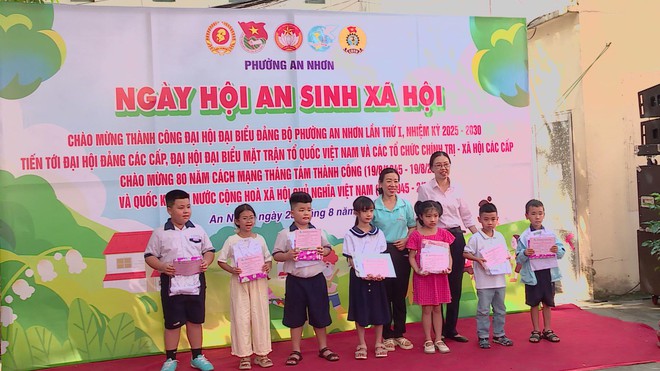 Phường An Nhơn đồng hành cùng người dân khó khăn - Ảnh 4.