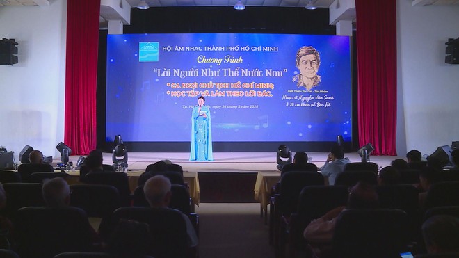"Lời Người Như Thể Nước Non" - Âm vang giai điệu dâng Bác - Ảnh 1.