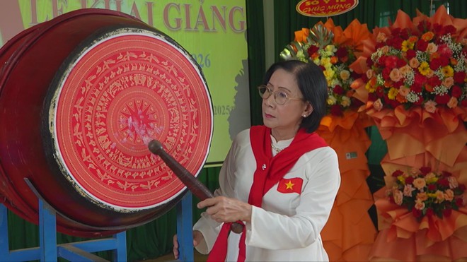 Quảng Ngãi: Trung tâm Võ Hồng Sơn khai giảng năm học mới - Ảnh 3.