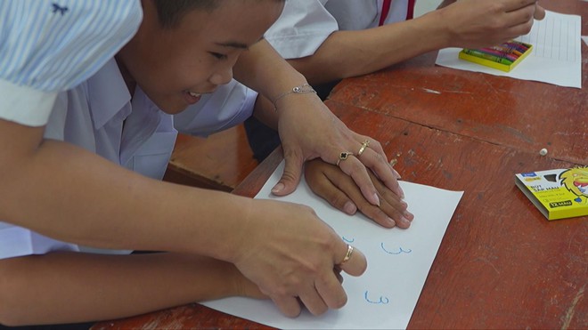 Quảng Ngãi: Trung tâm Võ Hồng Sơn khai giảng năm học mới - Ảnh 6.