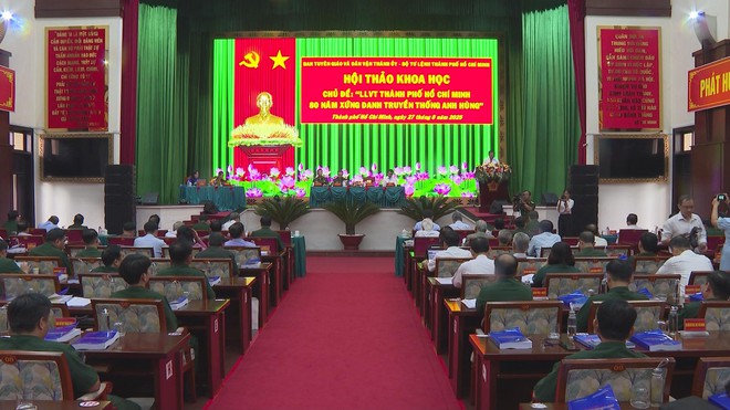 Lực lượng vũ trang TP.HCM: 80 năm xứng danh truyền thống anh hùng - Ảnh 1.