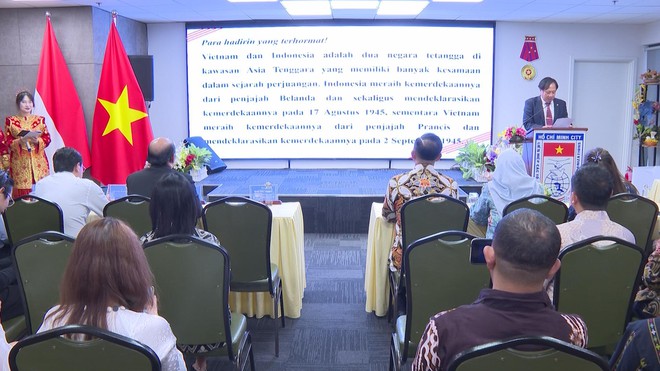 Họp mặt kỷ niệm 80 năm Quốc khánh nước Cộng hòa Indonesia - Ảnh 1.