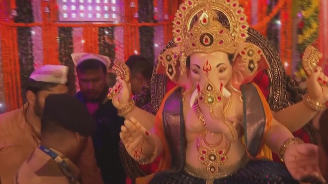 Ấn Độ bắt đầu tổ chức Lễ Ganesha- Ảnh 1.