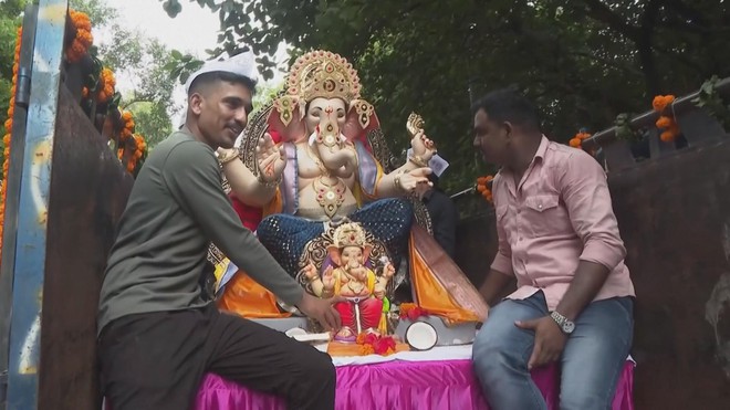 Ấn Độ bắt đầu tổ chức Lễ Ganesha- Ảnh 2.