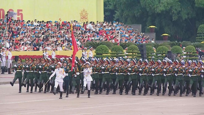 Hùng tráng lễ tổng duyệt chương trình diễu binh, diễu hành kỷ niệm 80 năm Quốc khánh - Ảnh 9.