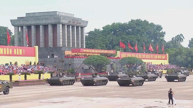 Hùng tráng lễ tổng duyệt chương trình diễu binh, diễu hành kỷ niệm 80 năm Quốc khánh - Ảnh 12.