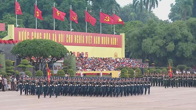 Hùng tráng lễ tổng duyệt chương trình diễu binh, diễu hành kỷ niệm 80 năm Quốc khánh - Ảnh 10.