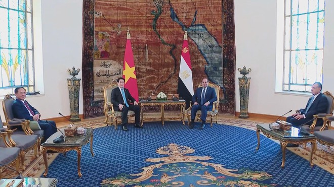 Chủ tịch nước Lương Cường thăm cấp Nhà nước Cộng hòa Ai Cập: Mở ra giai đoạn hợp tác mới - Ảnh 2.