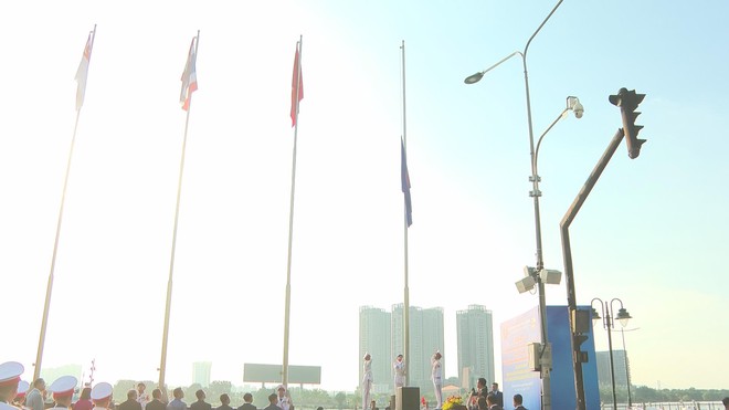 TP.HCM tổ chức lễ thượng cờ kỷ niệm 58 năm thành lập ASEAN - Ảnh 1.