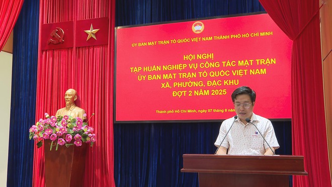 TP.HCM tập huấn công tác Mặt trận cho 168 phường, xã và đặc khu - Ảnh 3.