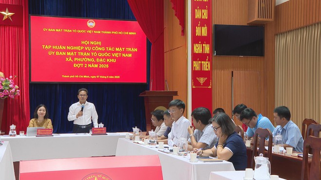 TP.HCM tập huấn công tác Mặt trận cho 168 phường, xã và đặc khu - Ảnh 2.