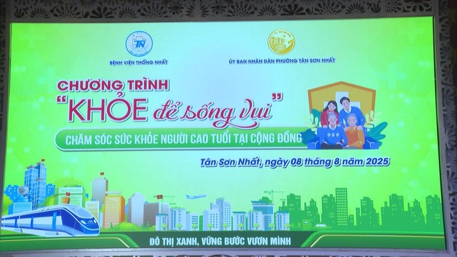 Phường Tân Sơn Nhất thành lập Ban vận động Hội Doanh nghiệp và triển khai chương trình chăm sóc sức khỏe người cao tuổi năm 2025. - Ảnh 4.
