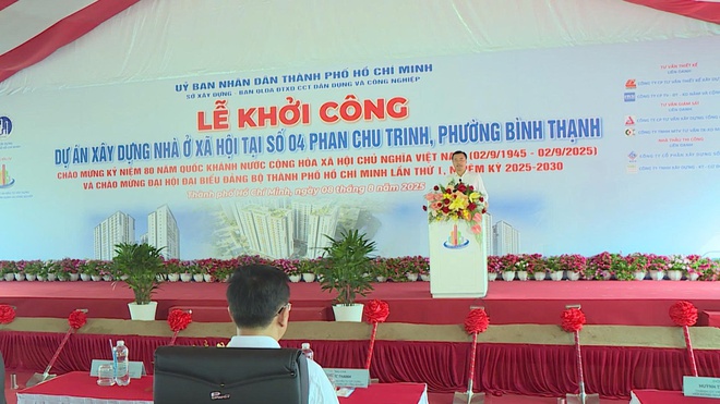 TP.HCM khởi công dự án nhà ở xã hội gần 1.000 tỷ đồng phục vụ tái định cư - Ảnh 2.