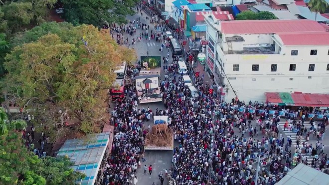Lễ hội múa hổ Pulikali tại Ấn Độ- Ảnh 1.