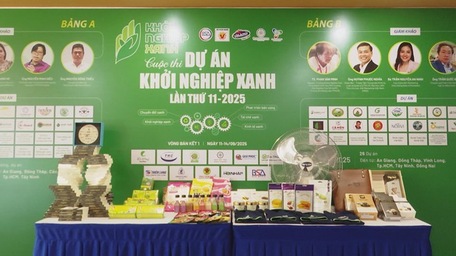 63 DỰ ÁN ĐẦU TIÊN THI VÒNG BÁN KẾT KHỞI NGHIỆP XANH 2025 TẠI TP.HCM - Ảnh 4.