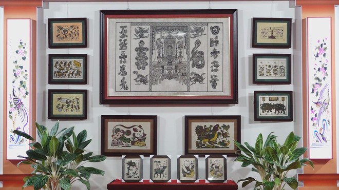 Nối mạch di sản qua không gian trải nghiệm tranh dân gian truyền thống- Ảnh 2. Nối mạch di sản qua không gian trải nghiệm tranh dân gian truyền thống- Ảnh 2.