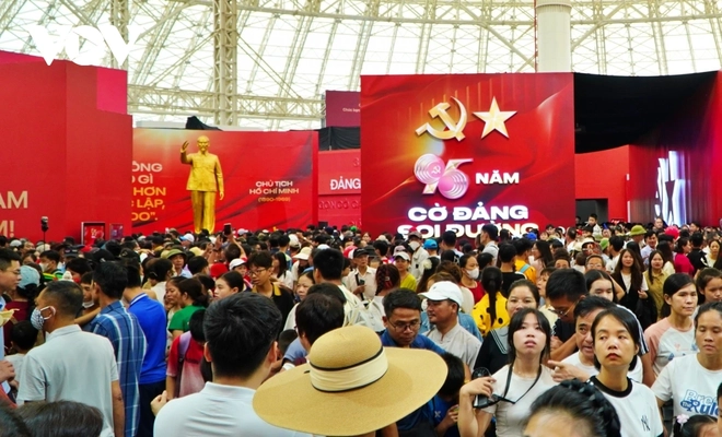 Triển lãm Thành tựu đất nước đón gần 8,6 triệu lượt khách đến tham quan - Ảnh 1.