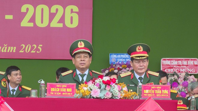 Trường Sĩ quan Lục quân 2 khai giảng năm học 2025 - 2026 - Ảnh 3.