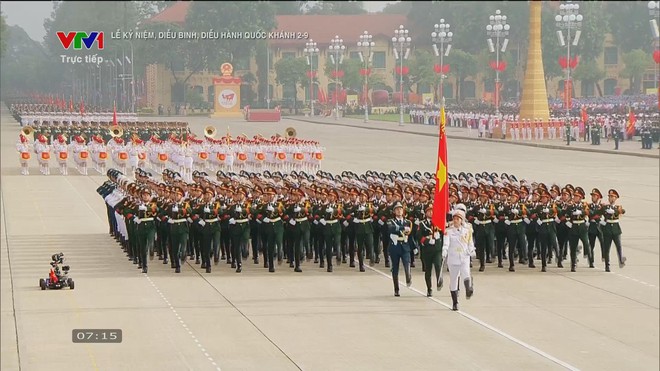 Hùng tráng lễ diễu binh, diễu hành kỷ niệm 80 năm Quốc khánh tại Quảng trường Ba Đình- Ảnh 10. Hùng tráng lễ diễu binh, diễu hành kỷ niệm 80 năm Quốc khánh tại Quảng trường Ba Đình- Ảnh 10.