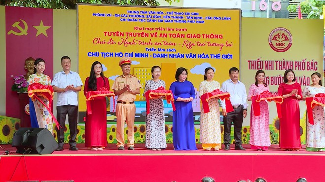 Lan tỏa văn hóa giao thông, văn hóa đọc trong học đường tại TP.HCM - Ảnh 9.