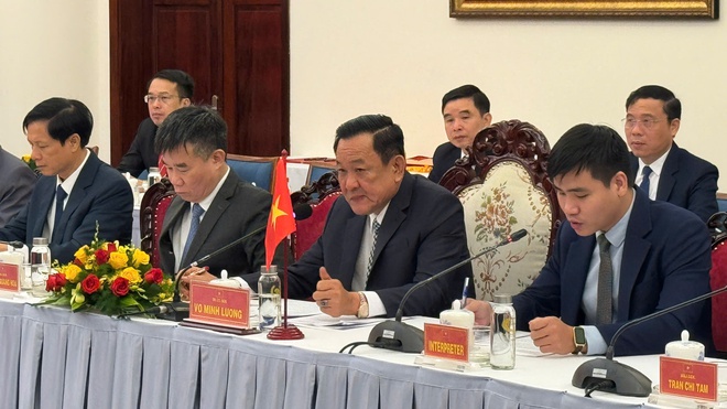 Kỳ họp lần thứ XXIV về việc tiếp tục phối hợp tìm kiếm, quy tập hài cốt liệt sĩ quân tình nguyện và chuyên gia Việt Nam hy sinh tại Campuchia - Ảnh 1.