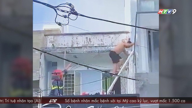 TP.HCM: Kịp thời dập tắt đám cháy tại tòa nhà 5 tầng - Ảnh 3.
