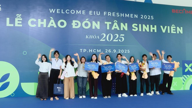 Ngày hội nhập học EIU 2025: 1.500 tân sinh viên bước vào hành trình mới - Ảnh 2.