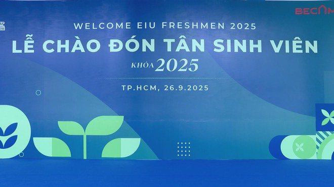 Ngày hội nhập học EIU 2025: 1.500 tân sinh viên bước vào hành trình mới - Ảnh 1.