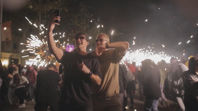 Lễ hội diễu hành El Correfoc ở Barcelona, Tây Ban Nha - Ảnh 1.