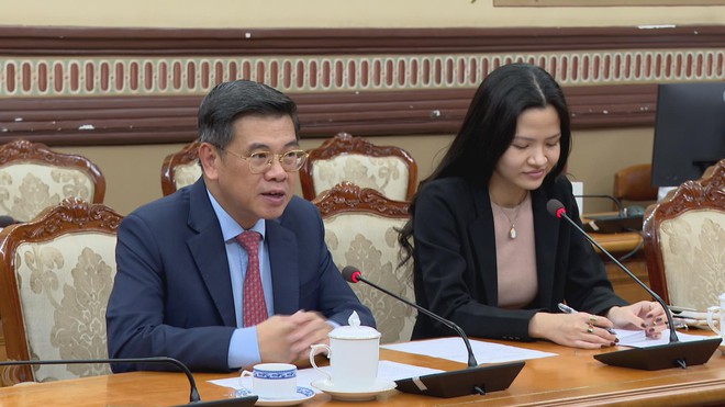 Lãnh đạo TP.HCM tiếp đại diện các đoàn quốc tế tham dự ITE 2025 - Ảnh 3.