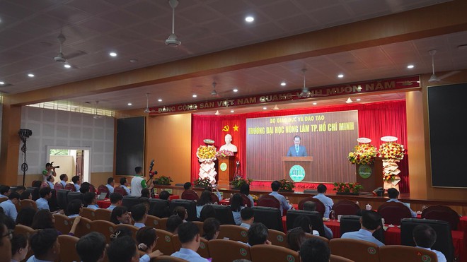 Trường Đại học Nông Lâm TP.HCM hướng đến kỷ niệm 70 năm thành lập - Ảnh 1.