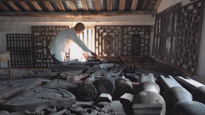 Giấc mơ xây bảo tàng kiến trúc cổ của thợ mộc 82 tuổi ở Quảng Tây, Trung Quốc - Ảnh 1.