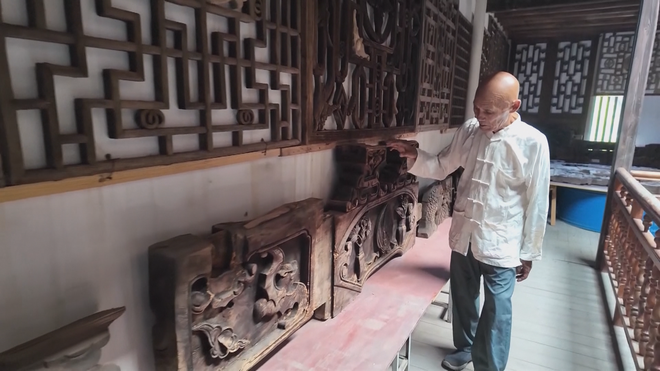 Giấc mơ xây bảo tàng kiến trúc cổ của thợ mộc 82 tuổi ở Quảng Tây, Trung Quốc - Ảnh 2.