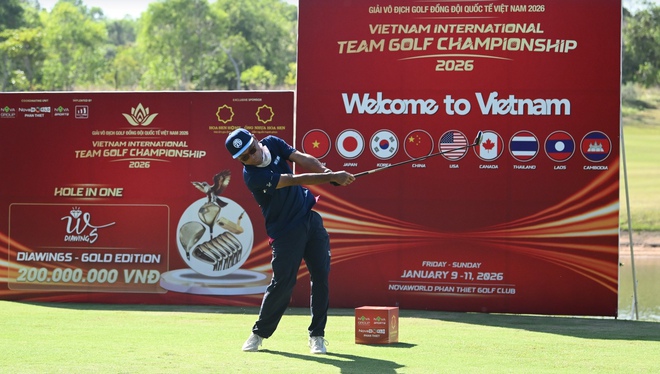 Việt Nam lần đầu tiên tổ chức Giải golf đồng đội thế giới - Ảnh 3.